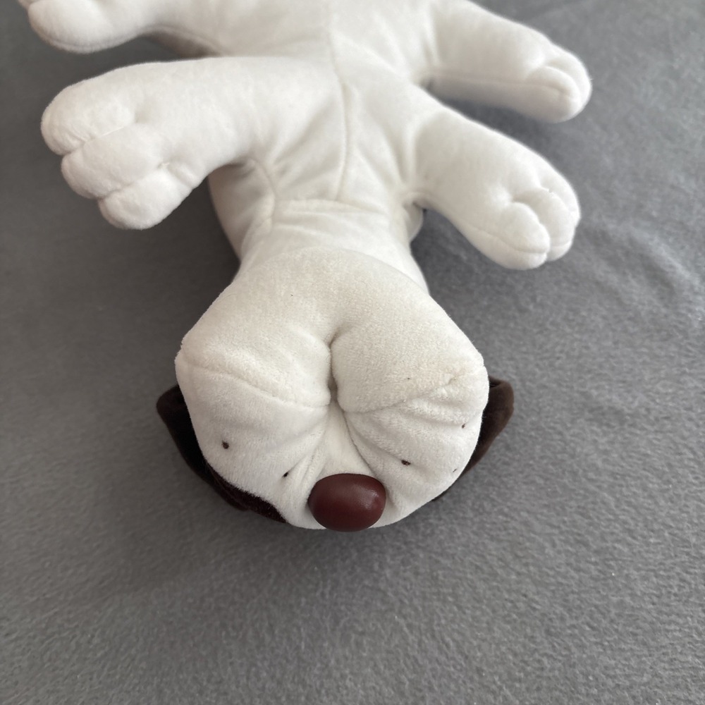 1985 18" Tonka Pound Puppies Puppy Bulldog Brown Vintage Plush Toy Stuffed - Picture 8 of 8
